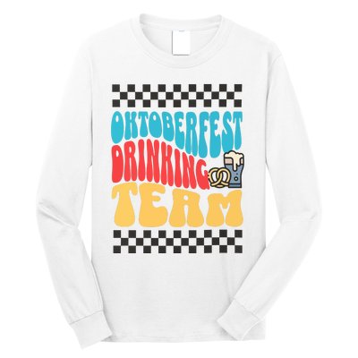 Oktoberfest Drinking Team Beer Lover Drinking Long Sleeve Shirt