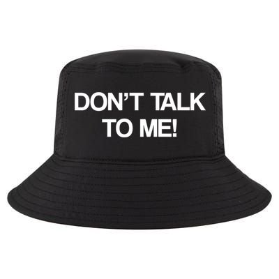 Original Dont Talk To Me! Funny Masked Performer Costume Gift Cool Comfort Performance Bucket Hat