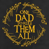 One Dad To Rule Them All Fathers Day Cool Comfort Performance Bucket Hat