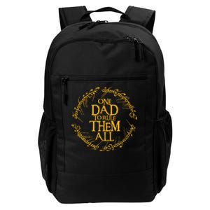 One Dad To Rule Them All Fathers Day Daily Commute Backpack