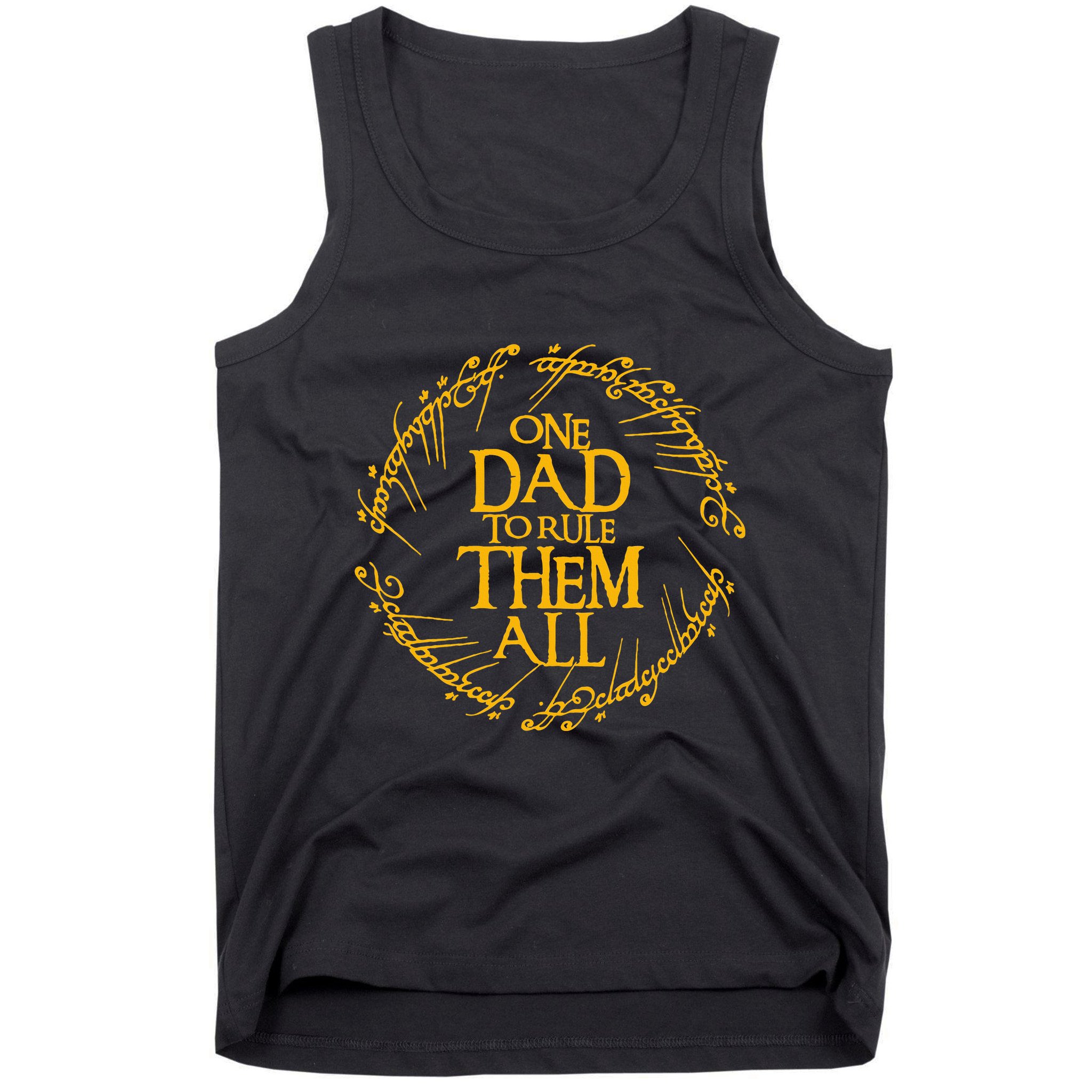 One Dad To Rule Them All Fathers Day Tank Top
