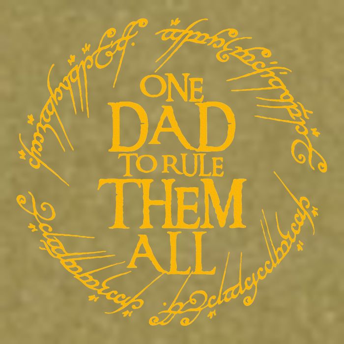 One Dad To Rule Them All Fathers Day Garment-Dyed Women's Muscle Tee