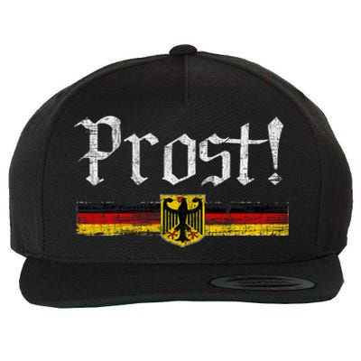 Oktoberfest Drinking Vintage German Flag Prost Wool Snapback Cap