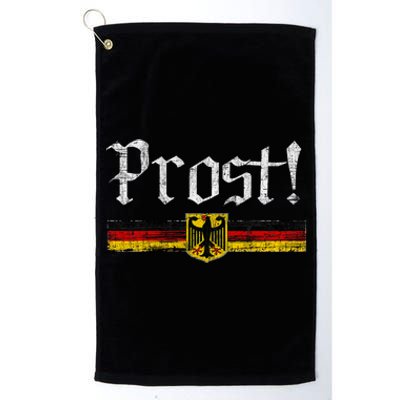 Oktoberfest Drinking Vintage German Flag Prost Platinum Collection Golf Towel