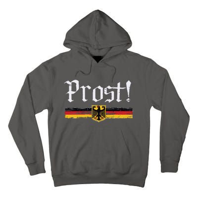 Oktoberfest Drinking Vintage German Flag Prost Tall Hoodie