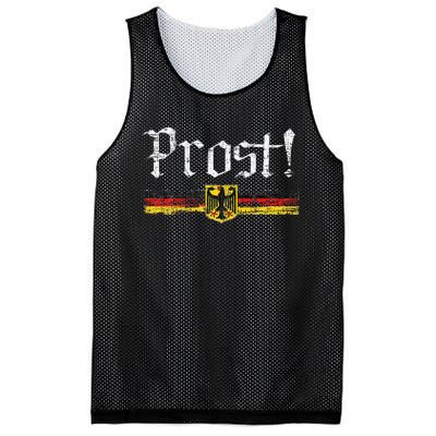 Oktoberfest Drinking Vintage German Flag Prost Mesh Reversible Basketball Jersey Tank