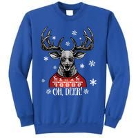 Oh Deer Vintage Christmas Retro Cool Old Fashioned Hirsch Funny Gift Sweatshirt