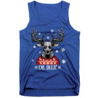 Oh Deer Vintage Christmas Retro Cool Old Fashioned Hirsch Funny Gift Tank Top