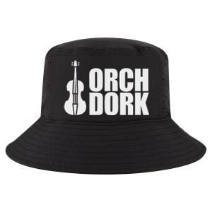 Orch Dork With Violin Cello String Instrument Cool Comfort Performance Bucket Hat