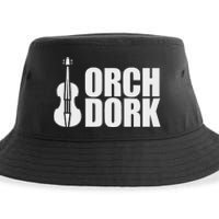 Orch Dork With Violin Cello String Instrument Sustainable Bucket Hat