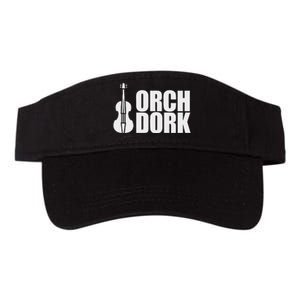 Orch Dork With Violin Cello String Instrument Valucap Bio-Washed Visor