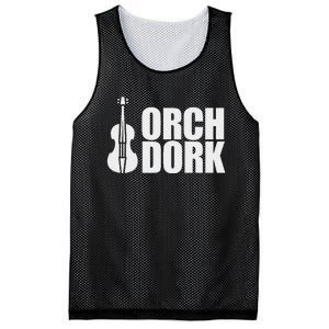 Orch Dork With Violin Cello String Instrument Mesh Reversible Basketball Jersey Tank