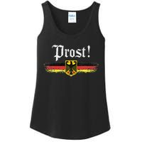 Oktoberfest Drinking Women Vintage German Flag Prost Ladies Essential Tank