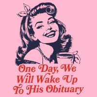One Day We Will Wake Up To His Obituary Short Acrylic Beanie