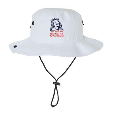 One Day We Will Wake Up To His Obituary Bucket Hat
