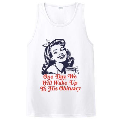 One Day We Will Wake Up To His Obituary PosiCharge Competitor Tank