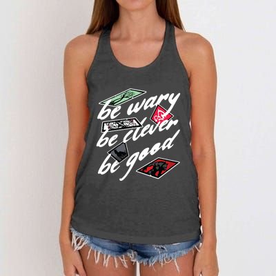 One Dark Window Women's Knotted Racerback Tank