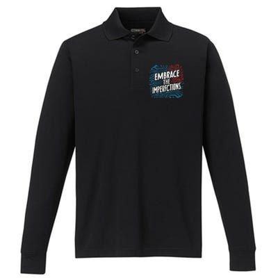 Ocd Disorder Warrior Tal Health Awareness Month Ocd Gift Performance Long Sleeve Polo