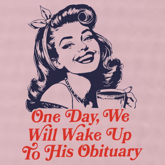 One Day We Will Wake Up To His Obituary 25L Jumbo Tote