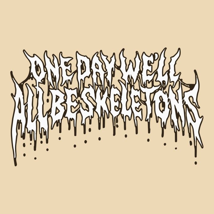 One Day WeLl All Be Skeletons Zip Tote Bag