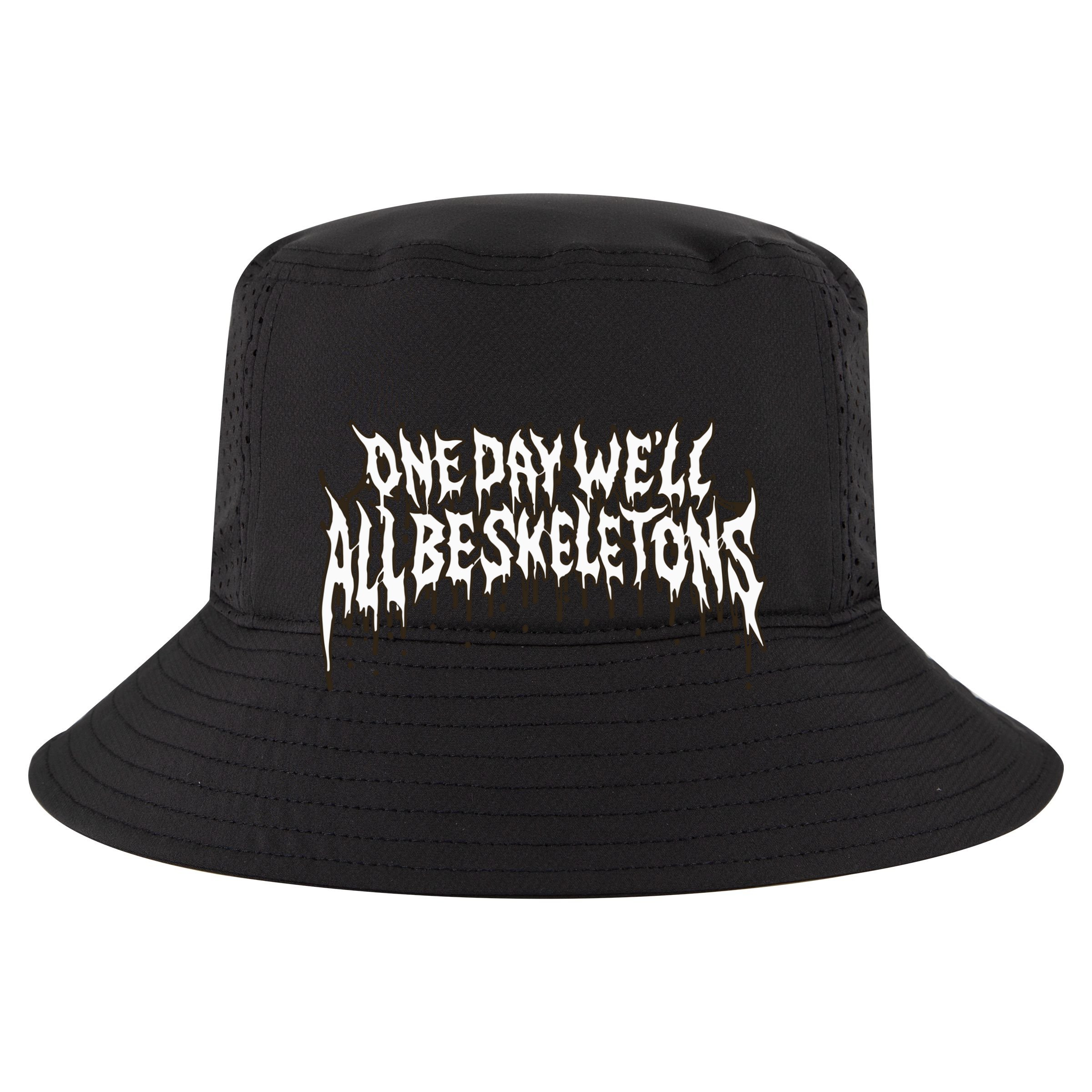 One Day WeLl All Be Skeletons Cooling Performance Crew T-Shirt