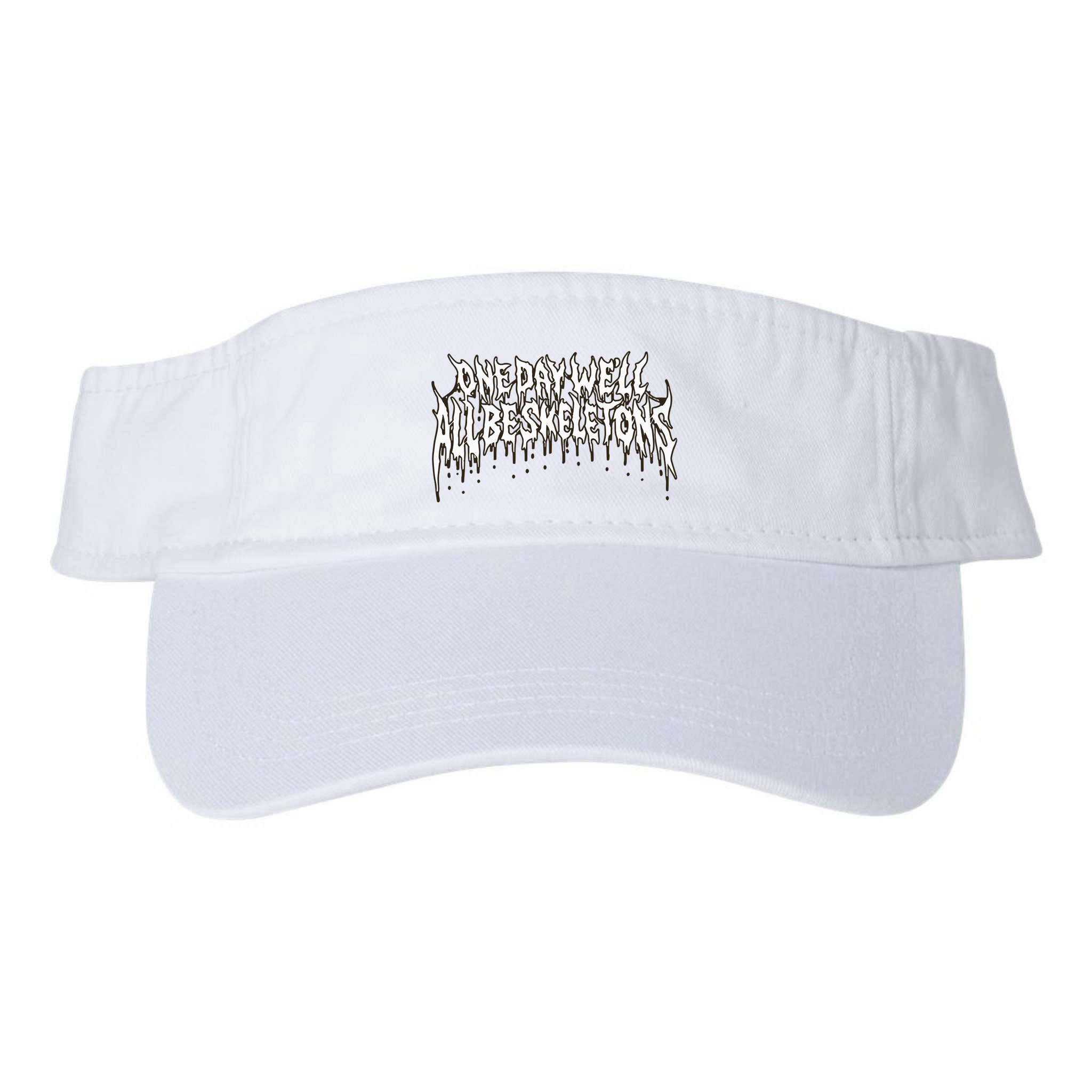 One Day WeLl All Be Skeletons Visor