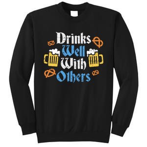 Oktoberfest Drinks Well With Others Gift Sweatshirt