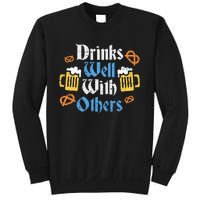 Oktoberfest Drinks Well With Others Gift Sweatshirt