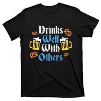 Oktoberfest Drinks Well With Others Gift T-Shirt