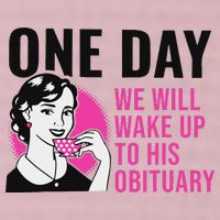 One Day We Will Wake Up To His Obituary 25L Jumbo Tote