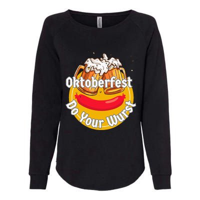 Oktoberfest Do Your Wurst Octoberfest Womens California Wash Sweatshirt