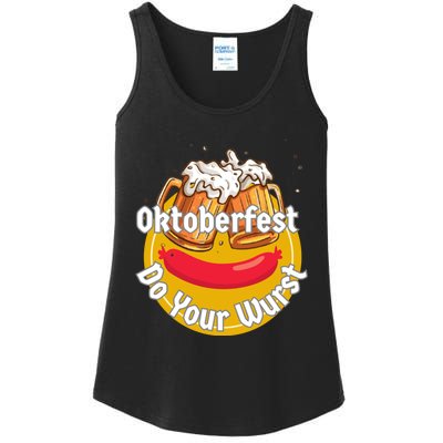 Oktoberfest Do Your Wurst Octoberfest Ladies Essential Tank