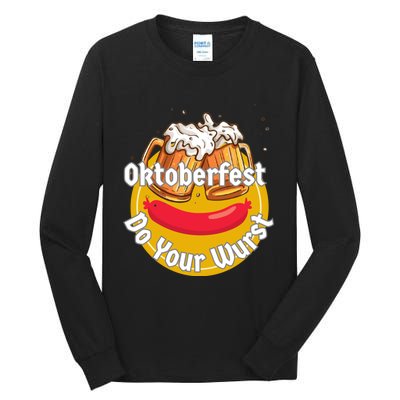 Oktoberfest Do Your Wurst Octoberfest Tall Long Sleeve T-Shirt