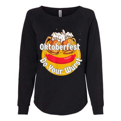 Oktoberfest Do Your Wurst Octoberfest Womens California Wash Sweatshirt