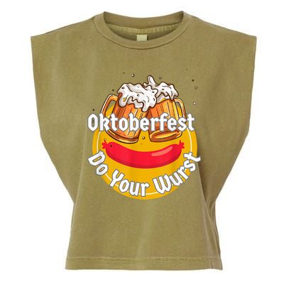 Oktoberfest Do Your Wurst Octoberfest Garment-Dyed Women's Muscle Tee