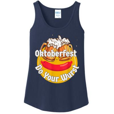 Oktoberfest Do Your Wurst Octoberfest Ladies Essential Tank