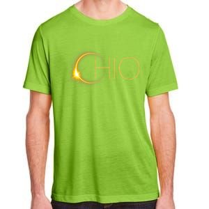 Ohio Eclipse 2024 Total Eclipse Solar Eclipse Ohio Adult ChromaSoft Performance T-Shirt