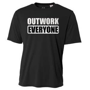 Outwork Everyone Entrepreneur Motivation Inspirational Cooling Performance Crew T-Shirt