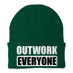 Outwork Everyone Entrepreneur Motivation Inspirational Knit Cap Winter Beanie