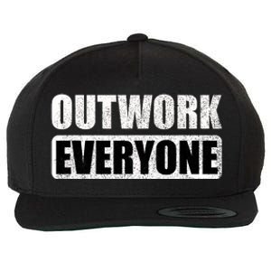 Outwork Everyone Entrepreneur Motivation Inspirational Wool Snapback Cap