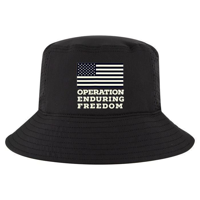 Operation Enduring Freedom Oef Veteran Cool Comfort Performance Bucket Hat