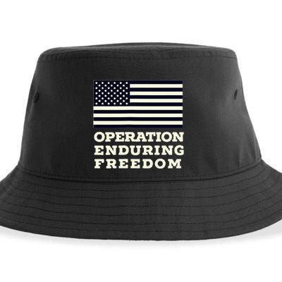 Operation Enduring Freedom Oef Veteran Sustainable Bucket Hat