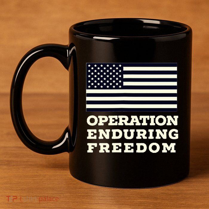 Operation Enduring Freedom Oef Veteran 11oz C Handle Ceramic Mug