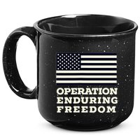 Operation Enduring Freedom Oef Veteran 15oz Campfire Ceramic Mug