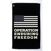 Operation Enduring Freedom Oef Veteran Golf Towel