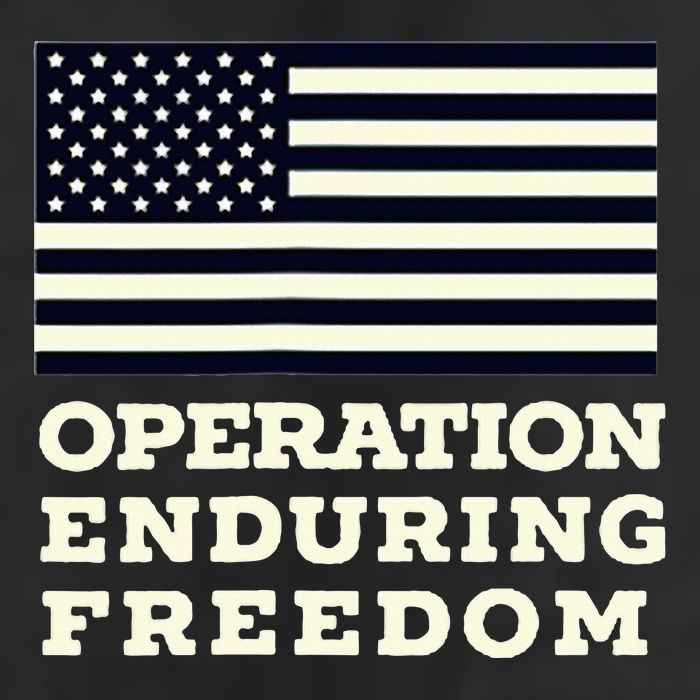 Operation Enduring Freedom Oef Veteran Golf Towel