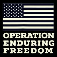 Operation Enduring Freedom Oef Veteran Cropped Pullover Crew