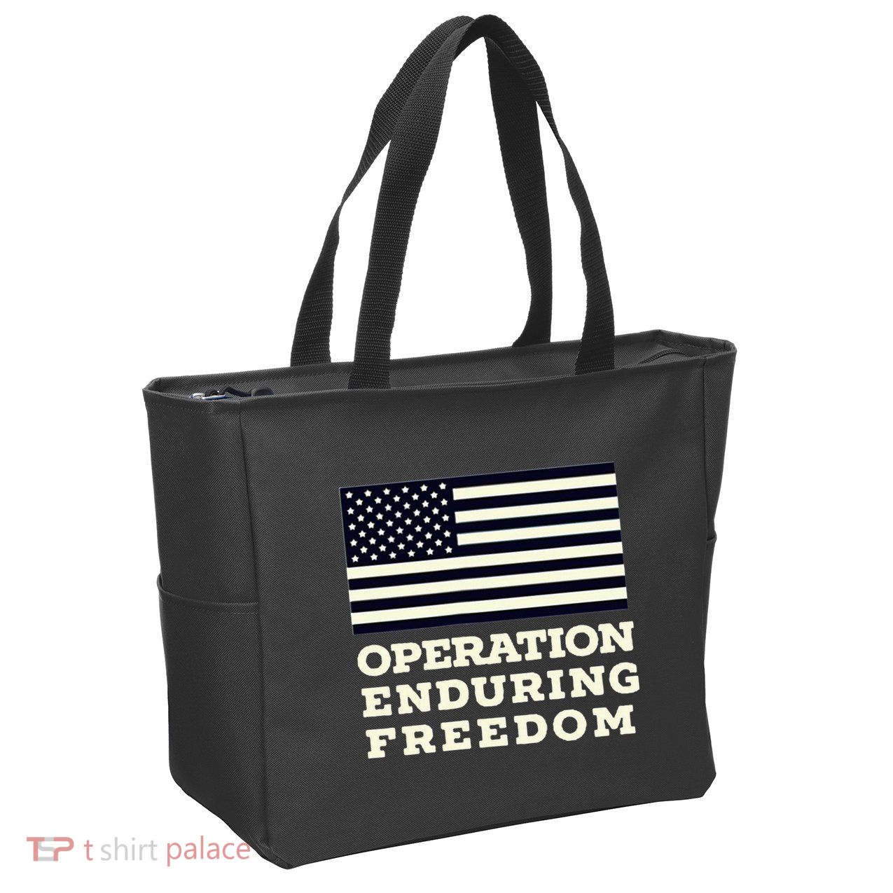 Operation Enduring Freedom Oef Veteran Zip Tote Bag