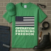 Operation Enduring Freedom Oef Veteran Tall T-Shirt
