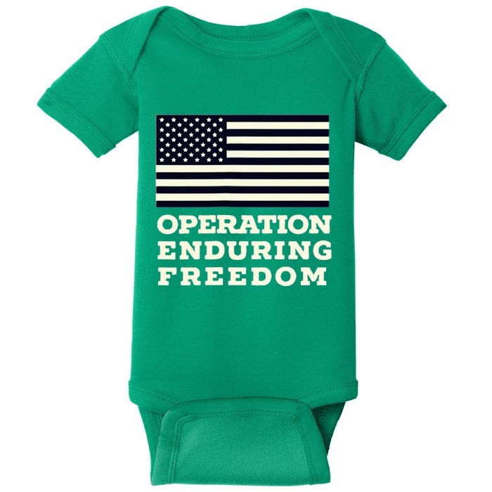 Operation Enduring Freedom Oef Veteran Baby Bodysuit